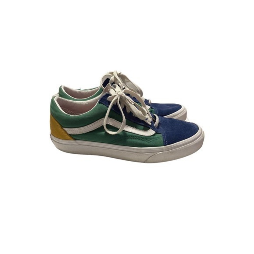 Vans Vans Old Skool Yacht Club Blue Green Yellow Red Color Block US